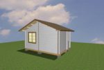 Дачный домик из минибруса 3,5х5 - Дачные домики Проекты 
