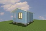 Дачный мини домик 4x5 - Дачные домики Проекты 