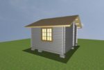 Гостевой домик дачный 4x5 - Гостевые домики Проекты 