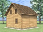 Дачный домик №33 - Дачные домики из минибруса Проекты 