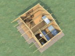 Cадовый домик с санузлом - Проекты Садовые домики 