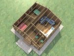 Домик деревянный дачный 6x6 - Дачные домики Проекты 